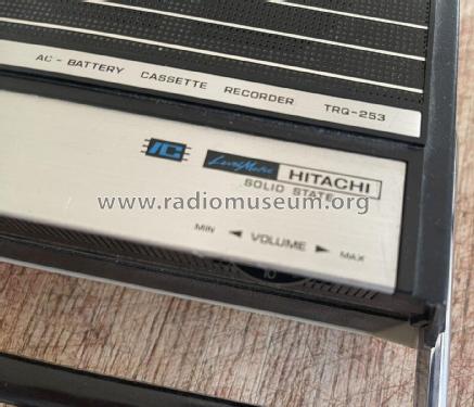 AC-Battery Cassette Recorder TRQ-253 ; Hitachi Ltd.; Tokyo (ID = 2819852) Reg-Riprod