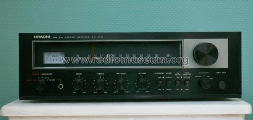 AM-FM Stereo Receiver SR-302; Hitachi Ltd.; Tokyo (ID = 3110828) Radio