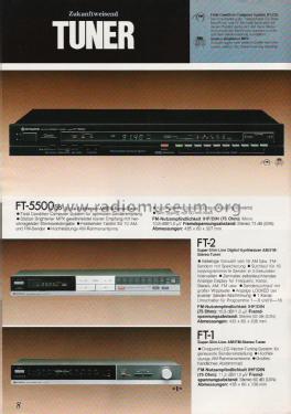 AM/FM Stereo Tuner FT-2; Hitachi Ltd.; Tokyo (ID = 1875675) Radio