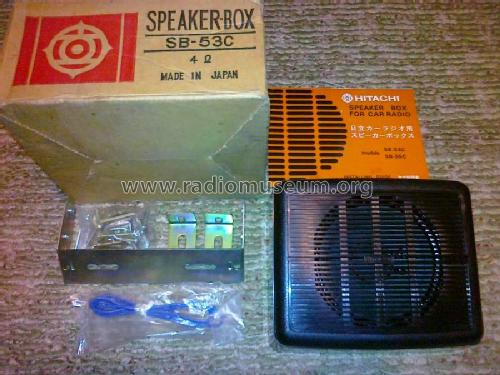 Car Speaker-Box SB-53C; Hitachi Ltd.; Tokyo (ID = 1314553) Altavoz-Au