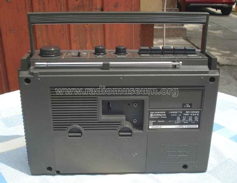 Portable Radio Cassette Recorder TRK-5341E; Hitachi Ltd.; Tokyo (ID = 1869450) Radio