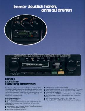 Combi 2; Hitachi Ltd.; Tokyo (ID = 2819541) Car Radio