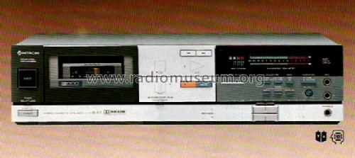 Stereo Cassette Tape Deck D-E7; Hitachi Ltd.; Tokyo (ID = 550568) R-Player