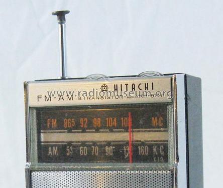 FM AM 8 Transistor KH-811H; Hitachi Ltd.; Tokyo (ID = 1476674) Radio