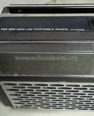 FM-AM Portable Radio KH-1040E / KH-1040ER; Hitachi Ltd.; Tokyo (ID = 2820543) Radio