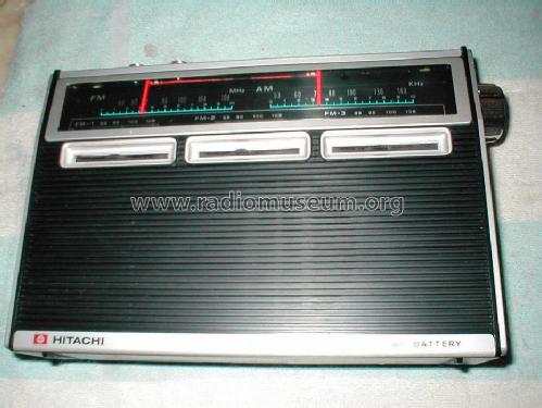 FM-AM Preset Radio KH-1055H; Hitachi Ltd.; Tokyo (ID = 1667363) Radio