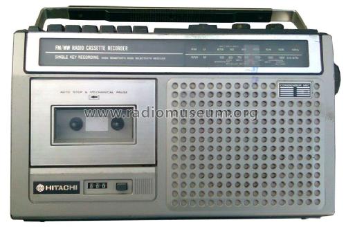 FM MW Radio Cassette Recorder TRK-5400E; Hitachi Ltd.; Tokyo (ID = 1288919) Radio