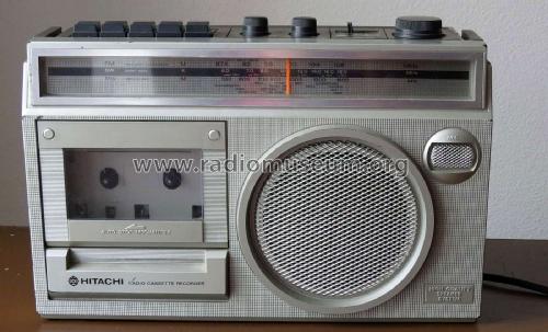 FM/SW/MW Cassette Recorder TRK-5351E; Hitachi Ltd.; Tokyo (ID = 1990042) Radio
