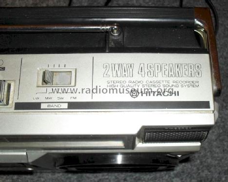 FM/SW/MW/LW Stereo Cassette Recorder TRK-7011 E; Hitachi Ltd.; Tokyo (ID = 1053334) Radio