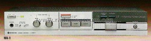 Stereo Amplifier HA-1; Hitachi Ltd.; Tokyo (ID = 550586) Ampl/Mixer