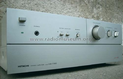Stereo Amplifier HA-7700; Hitachi Ltd.; Tokyo (ID = 1178502) Ampl/Mixer