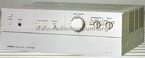 Stereo Amplifier HA-7700; Hitachi Ltd.; Tokyo (ID = 812925) Ampl/Mixer