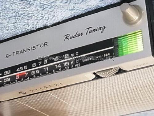Hi-Phonic 8-Transistor Radar Tuning WH-820; Hitachi Ltd.; Tokyo (ID = 2990911) Radio
