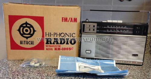 HI-Phonic FM/AM Transistor Radio KH-1005C; Hitachi Ltd.; Tokyo (ID = 1772286) Radio