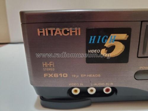 HiFi Stereo Video Cassette Recorder VT-FX610A; Hitachi Ltd.; Tokyo (ID = 2819466) R-Player