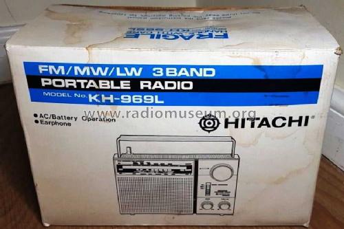 High Selectivity High Sensitivity FM/MW/LW Portable Radio KH-969L; Hitachi Ltd.; Tokyo (ID = 2689834) Radio