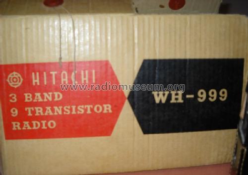 Hiphonic 3 Band 9 Transistor WH999; Hitachi Ltd.; Tokyo (ID = 1622039) Radio