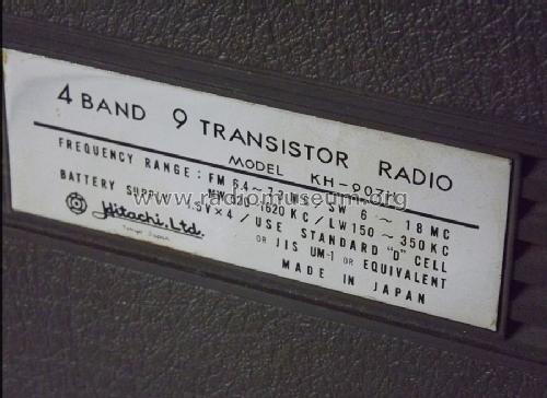 Hiphonic KH-907H; Hitachi Ltd.; Tokyo (ID = 1434148) Radio