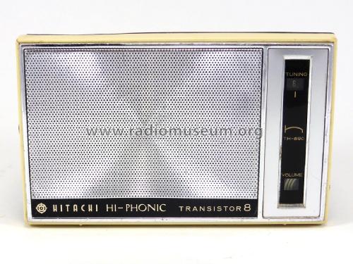 Hi-Phonic Transistor 8 TH-890; Hitachi Ltd.; Tokyo (ID = 2344753) Radio