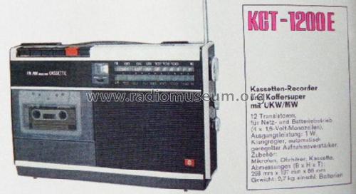 KCT-1200E; Hitachi Ltd.; Tokyo (ID = 880857) Radio