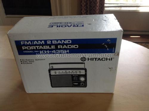 FM-AM Portable Radio KH-435H; Hitachi Ltd.; Tokyo (ID = 2252038) Radio