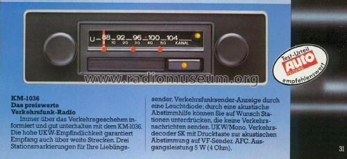 Salzgitter II KM-1036 VW Audi Teile-Nr. 171 035 175B ; Hitachi Ltd.; Tokyo (ID = 2819723) Car Radio
