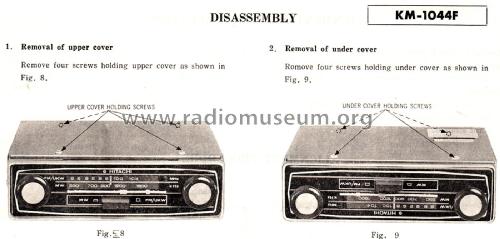 KM-1044F; Hitachi Ltd.; Tokyo (ID = 2694380) Car Radio