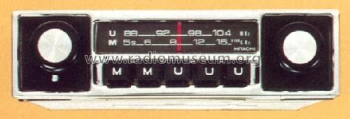 KM-1520; Hitachi Ltd.; Tokyo (ID = 559798) Car Radio