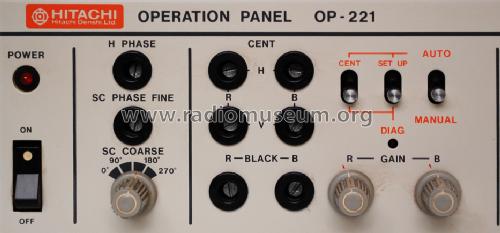 Operation Panel OP-221; Hitachi Ltd.; Tokyo (ID = 1429149) Diversos