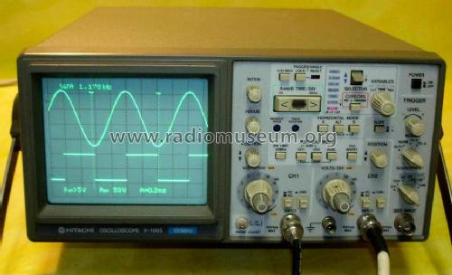 Oscilloscope V-1065; Hitachi Ltd.; Tokyo (ID = 1698672) Equipment