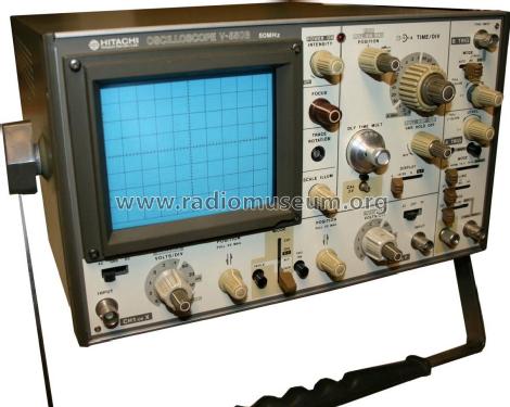 Oscilloscope V-550B; Hitachi Ltd.; Tokyo (ID = 1131585) Ausrüstung