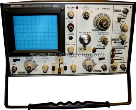 Oscilloscope V-550B; Hitachi Ltd.; Tokyo (ID = 1131586) Ausrüstung