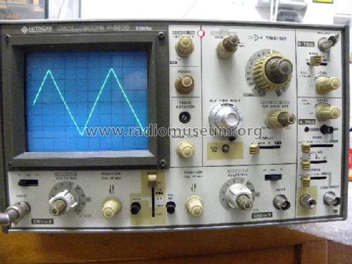 Oscilloscope V-550B; Hitachi Ltd.; Tokyo (ID = 1983963) Ausrüstung