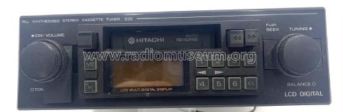 PLL Synthesized Stereo Cassette Tuner CSK-232ED; Hitachi Ltd.; Tokyo (ID = 2862941) Autoradio