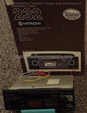 PLL Synthesized Stereo Cassette Tuner CSK-232ED; Hitachi Ltd.; Tokyo (ID = 2862948) Autoradio