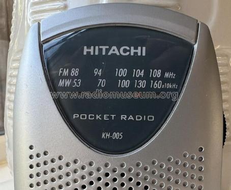 Pocket Radio KH-005 ; Hitachi Ltd.; Tokyo (ID = 2881295) Radio