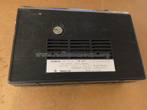 Portable Transistor Radio TM-824; Hitachi Ltd.; Tokyo (ID = 2959290) Radio