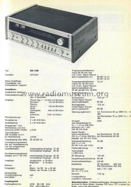 Solid State Stereo Receiver SR-1100; Hitachi Ltd.; Tokyo (ID = 2819335) Radio