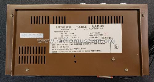 Solid State Table Radio K-702H; Hitachi Ltd.; Tokyo (ID = 2881313) Radio