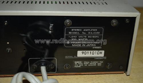 Stereo Amplifier HA-4500; Hitachi Ltd.; Tokyo (ID = 2814577) Ampl/Mixer