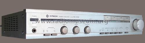 Stereo Amplifier HA-4700; Hitachi Ltd.; Tokyo (ID = 1816880) Ampl/Mixer