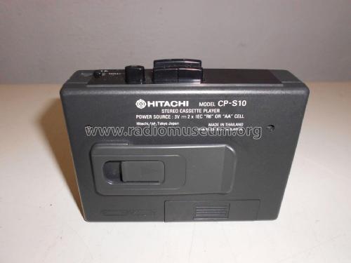 Stereo Cassette Tape Player CP-S10; Hitachi Ltd.; Tokyo (ID = 2289174) R-Player