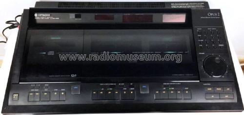 Stereo Cassette Receiver, Compact Disc Player MX-W50 BK; Hitachi Ltd.; Tokyo (ID = 2115452) Radio