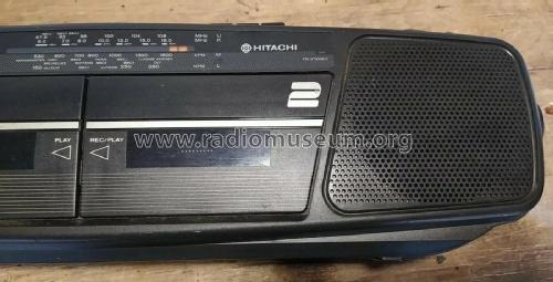 Stereo Cassette Recorder TRK-W220E; Hitachi Ltd.; Tokyo (ID = 2819353) Radio