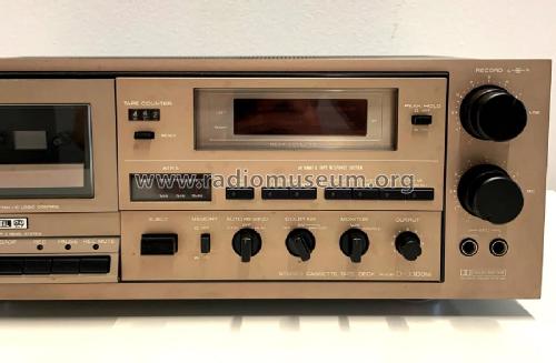 Stereo Cassette Tape Deck D-3300M; Hitachi Ltd.; Tokyo (ID = 3000277) R-Player