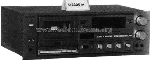 Stereo Cassette Tape Deck D-3300M; Hitachi Ltd.; Tokyo (ID = 962879) R-Player