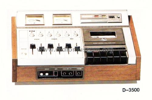 Stereo Cassette Tape Deck D-3500; Hitachi Ltd.; Tokyo (ID = 1875992) R-Player