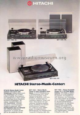 Stereo Music Center SDT-7660 ; Hitachi Ltd.; Tokyo (ID = 1876764) Radio