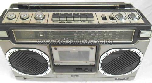 FM/SM/MW/LW Stereo Cassette Recorder TRK-8010 K; Hitachi Ltd.; Tokyo (ID = 1668188) Radio