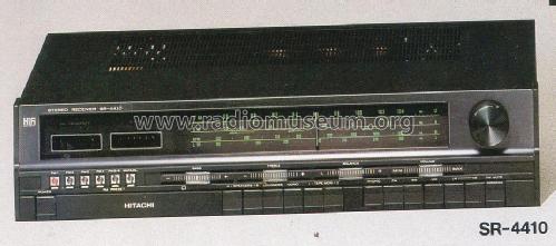 Stereo Receiver SR-4410; Hitachi Ltd.; Tokyo (ID = 1299345) Radio